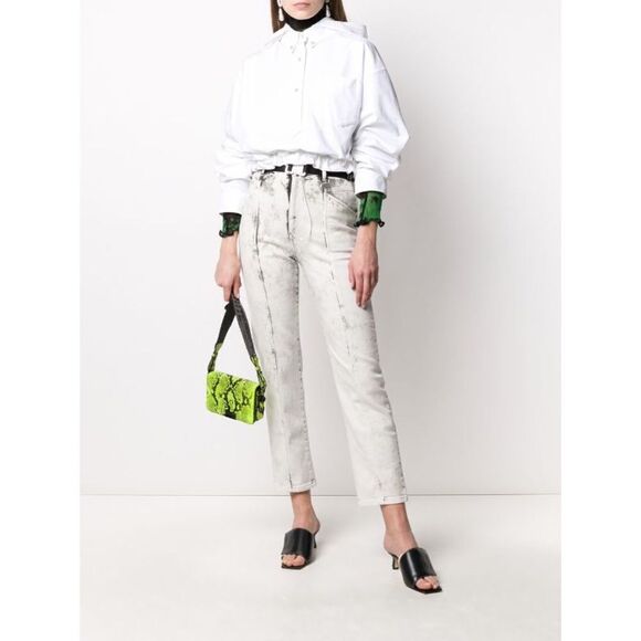 Alexander Wang Henley Shirt Jacket Detached hoodie - Picture 1 of 14